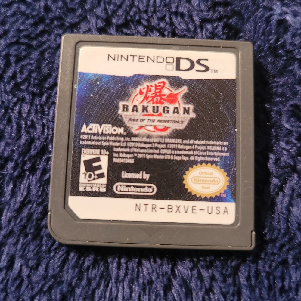 Bakugan Rise of the Resistance DS Game